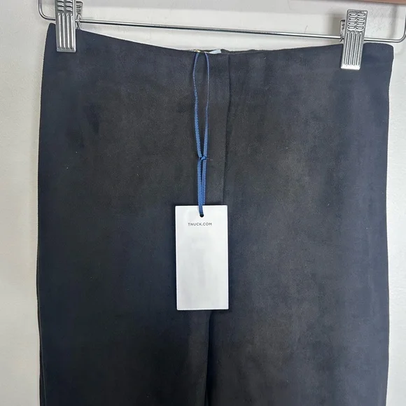 TUCKERNUCK Noir Faux Suede Ashford Pants - Picture 7 of 11